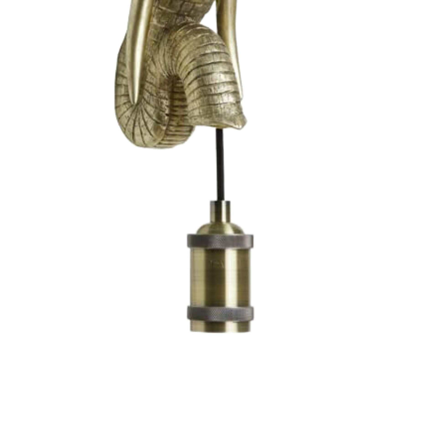 Wandleuchte | Elefant Light Gold | Tier Lampe