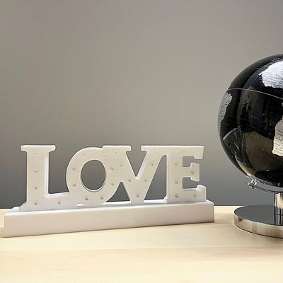 LED Schild | Schriftzug "LOVE" | Weiß