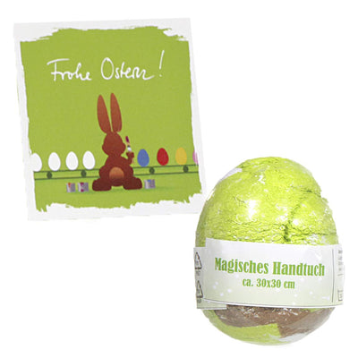 6er Set | Magisches Handtuch | Osterei Hase